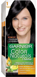 Fotoja e Ngjyrë për flokë Garnier Color Naturals, nr. 1, e zezë