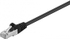 Fotoja e Kabllo rrjeti Goobay Patchcord, CAT5e, SF/UTP, 0.5m, e zezë, Picture 1