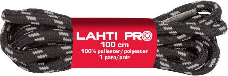 Fotoja e Lidhëse këpucësh Lahti Pro, 120 cm, 10 palë, të zeza