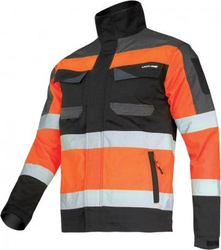 Fotoja e Xhaketë pune Lahti Pro Hi-Vis, S, e zezë/ portokalli