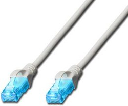 Fotoja e Kabllo patchcord Digitus Cat.5e, U/UTP, 3m, e hirtë