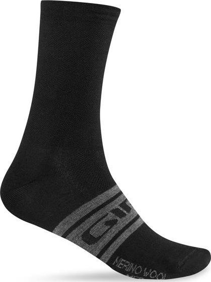 Fotoja e Çorape Giro Seasonal Merino Wool, 43-45, të zeza
