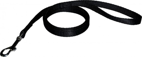 Fotoja e Litar për qen Chaba, 130 cm × 30 mm, i zi