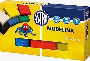 Fotoja e Ngjyra argjile Astra, 6 ngjyra