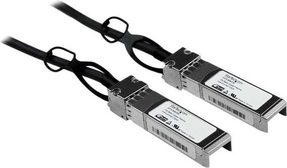 Fotoja e Kabllo patchcord StarTech Twinax, SFP+, 1m, e zezë