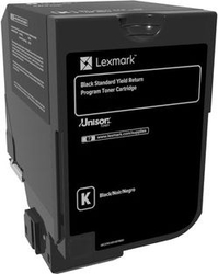 Fotoja e Ngjyrë Lexmark 74C2SK0, e zezë
