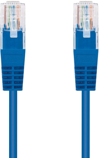 Fotoja e Kabllo C-TECH UTP, Cat5e, 3m, e kaltër