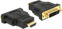 Fotoja e Përshtatës Delock AV, HDMI në DVI-I, i zi