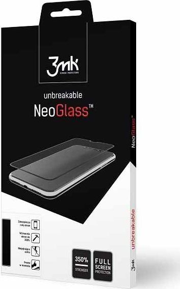 Fotoja e Xham mbrojtës për celular 3MK NeoGlass për Xiaomi Mi 9T, i zi