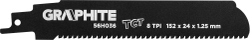 Fotoja e Teh sharre Graphite 8TPI, 152x24x1.25mm