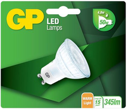 Fotoja e Llambë GP LED, GU10, 4,8 W, 2700 K