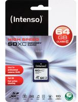 Fotoja e Kartë memorie SDXC Intenso, 64 GB