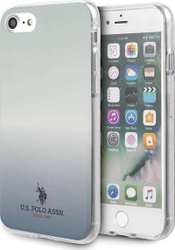 Fotoja e Mbrojtëse U.S. Polo ASSN USHCI8TRDGLB për iPhone 7 / 8, e hirtë
