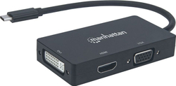 Fotoja e Replikues i porteve Manhattan 152983, USB-C, 1x HDMI