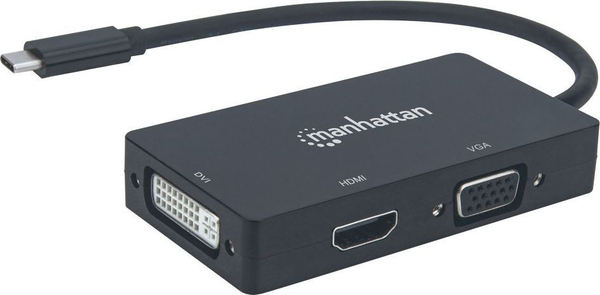 Fotoja e Replikues i porteve Manhattan 152983, USB-C, 1x HDMI