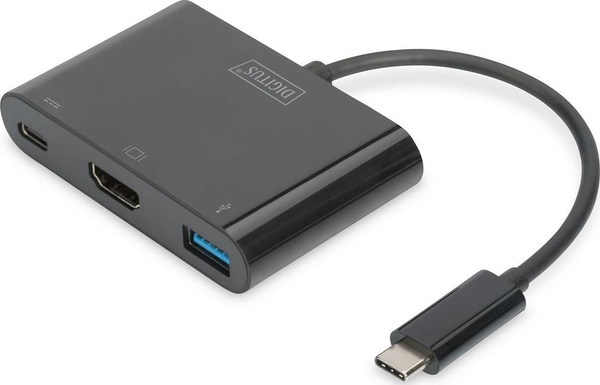 Fotoja e Përshtatës Digitus USB, i zi