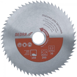 Fotoja e Sharrë rrethore për dru Dedra HS50060, 500 x 60 x 30 mm