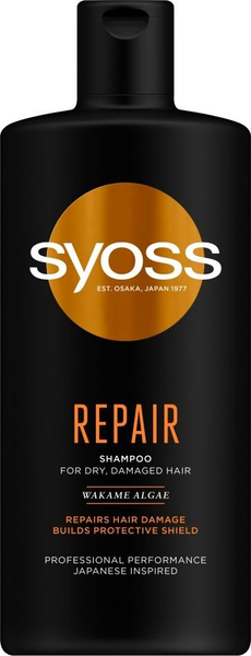 Fotoja e Shampo për flokë Syoss Repair Rebuilding, 440ml