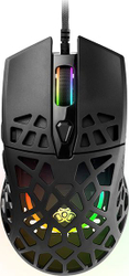 Fotoja e Maus Tracer Gamezone Reika, RGB, i zi