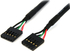 Fotoja e Kabllo StarTech (USBINT5PIN24) USB 5 pin - USB 5 pin, e zezë, Picture 1