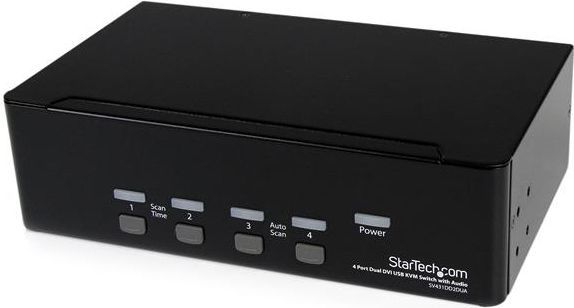 Fotoja e Hub StarTech SV431DPUA, i zi