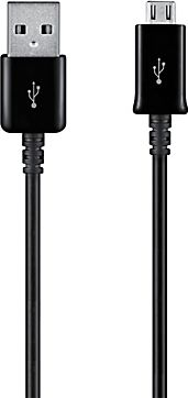 Fotoja e Kabllo USB Samsung USB A -> Micro USB e zezë 1m (ECB-DU5ABE)