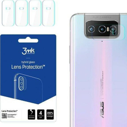 Fotoja e Set xhama mbrojtës 3MK për kamerë Asus Zenfone 7 Pro, 4 copë