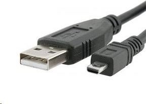 Fotoja e Kabllo USB PremiumCord USB A - miniUSB KU2M2D, 2m, e zezë