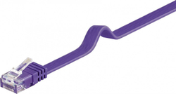 Fotoja e Kabllo Goobay Patchcord U/UTP(96417) , kategori 6, 2m, vjollcë