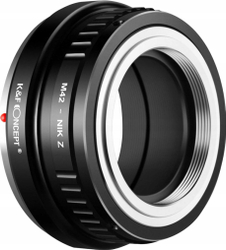 Fotoja e Përshtatës Kf M42 - Nikon Z, i zi