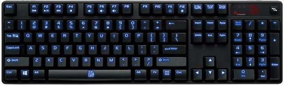 Fotoja e Tastierë Gaming Thermaltake eSports Poseidon KB-PIZ-KLBLUS-01, e ndriçuar, blu
