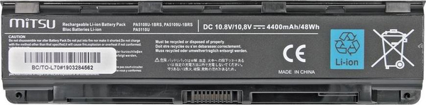 Fotoja e Bateri për laptop Mitsu Toshiba C50 C55 C70 L70 (BC/TO-L70)
