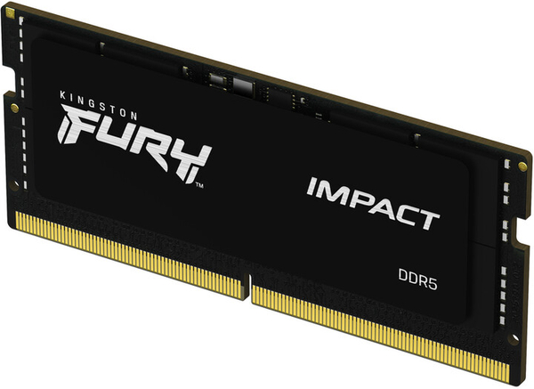 Fotoja e Memorie operative RAM Kingston SODIMM 16GB DDR5 6400MHz CL38 XMP (KF564S38IB-16) Fury Impact