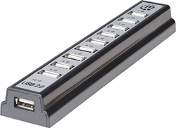 Fotoja e USB HUB Manhattan 10x USB-A 2.0 (161572)