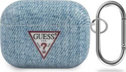 Fotoja e Kuti mbrojtëse Guess për Air Pods Pro, e kaltër