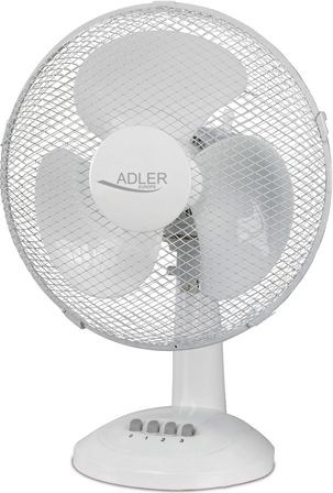 Fotoja e Ventilator Adler AD 7303, 70 W, i bardhë