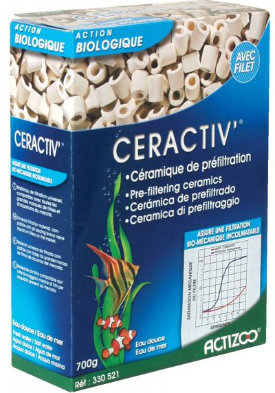 Fotoja e Kubëza filtrimi për akuariume Zolux Ceractiv' Actizoo, 700 g