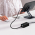 Fotoja e Karikues Baseus GaN5 Pro, 2xUSB-C, USB-A, HDMI, 67W, i zi + kabllo 1.5m, Picture 7