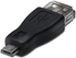 Fotoja e Përshtatës Akyga microUSB - USB type A, i zi, Picture 1