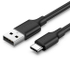 Fotoja e Kabllo UGREEN USB-A - USB-C, 3m, e zezë, Picture 1