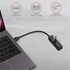 Fotoja e Mini Hub AXAGON USB-A 3.2 Gen1 - 4xUSB-A, 5Gbit / s, OTG, 20 cm, i zi, Picture 3