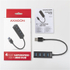Fotoja e Mini Hub AXAGON USB-A 3.2 Gen1 - 4xUSB-A, 5Gbit / s, OTG, 20 cm, i zi, Picture 5