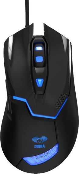 Fotoja e Maus për lojëra E- Blue Cobra 622, 1600DPI, i zi