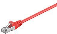 Fotoja e Kabllo rrjeti Goobay Patchcord, CAT5e, SF/UTP, 7.5m, e kuqe