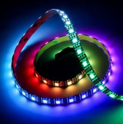 Fotoja e Shirit LED Lamptron RGB, 1m, me telekomandë