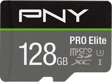 Fotoja e Kartë MicroSD PNY Pro Elite P-SDU128V31100PRO-GE, 128GB, Class 10