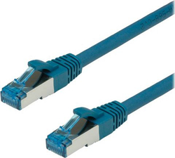 Fotoja e Kabllo rrjeti Value Patchcord, Cat 6a, S/FTP, 5 m, e kaltër