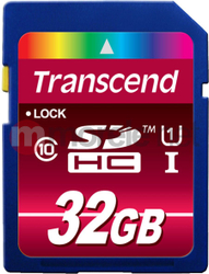 Fotoja e Kartë memorie SD HC Transcend Ultimate, 32GB, Class 10 UHS-I/U1 C