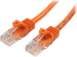 Fotoja e Kabllo rrjeti StarTech, RJ-45/RJ-45, Cat. 5e, U/UTP, 10m, e portokalltë