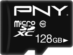 Fotoja e Kartë memorie MicroSDXC PNY Performance Plus, 128 GB, Class 10